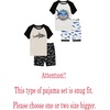 image:imageFamily Feeling Boys Summer Pajamas Sets Short 100 Cotton Pjs4 Piecegreyshark
