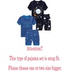 image:imageFamily Feeling Boys Summer Pajamas Sets Short 100 Cotton Pjs4piecespace