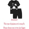 image:imageFamily Feeling Boys Summer Pajamas Sets Short 100 Cotton PjsRabbitF9