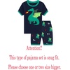 image:imageFamily Feeling Boys Summer Pajamas Sets Short SetsDragon PrintMulticolored