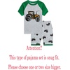 image:imageFamily Feeling Boys Summer Pajamas Sets Short SetsGreyTractor Print