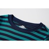image:imageFamily Feeling Boys Summer Pajamas Sets Short SetsStripeNavyTurquoise