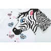 image:imageFamily Feeling Giraffe Little Girls Short Pajamas 100 Cotton ClothesWhiteBlack