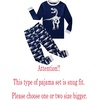 image:imageFamily Feeling Kids amp Toddler Boys Pajamas 2 Piece Pjs Set 100 Cotton SleepwearBlueDinosaur