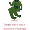 image:imageFamily Feeling Kids amp Toddler Boys Pajamas 2 Piece Pjs Set 100 Cotton SleepwearDinosaurF6068
