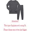 image:imageFamily Feeling Kids amp Toddler Boys Pajamas 2 Piece Pjs Set 100 Cotton SleepwearGreyF1