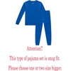 image:imageFamily Feeling Little Big Boy Pajamas Sets 100 Cotton Pjs Kids JammiesBlueA1