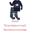 image:imageFamily Feeling Little Big Boy Pajamas Sets 100 Cotton Pjs Kids JammiesBlueSpaceSpace