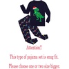 image:imageFamily Feeling Little Big Boy Pajamas Sets 100 Cotton Pjs Kids JammiesChristmasBlueDinosaur6042