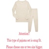 image:imageFamily Feeling Little Big Boy Pajamas Sets 100 Cotton Pjs Kids JammiesSolidapricot2022