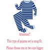 image:imageFamily Feeling Little Big Boy Pajamas Sets 100 Cotton Pjs Kids JammiesStripedBlue6119