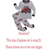 image:imageFamily Feeling Little Big Boy Pajamas Sets 100 Cotton Pjs Kids JammiesTractor