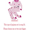 image:imageFamily Feeling Little Boys Girls Child Pajamas Sets 100 Cotton Toddler PjsCatF8