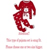 image:imageFamily Feeling Little Boys Girls Child Pajamas Sets 100 Cotton Toddler PjsChristmasRedBear