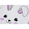 image:imageFamily Feeling Little Boys Girls Child Pajamas Sets 100 Cotton Toddler PjsRabbitWhiteF1