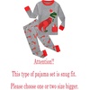 image:imageFamily Feeling Little Boys Pajamas Sets 100 Cotton Long sleeve PjsChristmasDinosaurGrey
