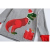 image:imageFamily Feeling Little Boys Pajamas Sets 100 Cotton Long sleeve PjsChristmasDinosaurGrey