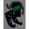 image:imageFamily Feeling Little Boys Pajamas Sets 100 Cotton Long sleeve PjsGlowinthedarkDinosaurF1