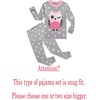 image:imageFamily Feeling Little Boys Pajamas Sets 100 Cotton Long sleeve PjsOwlGreyA1