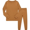 image:imageFamily Feeling Little Big Boy Pajamas Sets 100 Cotton Pjs Kids JammiesSolidmuddyyellow2022