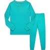 image:imageFamily Feeling Little Big Boy Pajamas Sets 100 Cotton Pjs Kids JammiesSolidpeacockblue2022