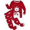 image:imageFamily Feeling Little Boys Girls Child Pajamas Sets 100 Cotton Toddler PjsChristmasRedBear