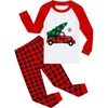 image:imageFamily Feeling Little Boys Pajamas Sets 100 Cotton Long sleeve PjsChristmas6001
