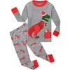 Christmas/Dinosaur/Grey