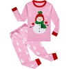 Christmas/Snowman/Pink