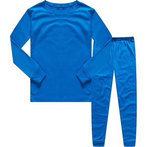 image:imageFamily Feeling Kids amp Toddler Boys Pajamas 2 Piece Pjs Set 100 Cotton SleepwearBlueF1