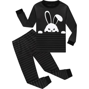 image:imageFamily Feeling Kids amp Toddler Boys Pajamas 2 Piece Pjs Set 100 Cotton SleepwearBunnyF1