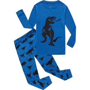 image:imageFamily Feeling Kids amp Toddler Boys Pajamas 2 Piece Pjs Set 100 Cotton SleepwearDinosaurDinosaur