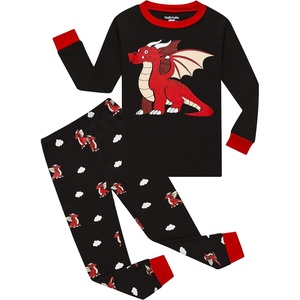 image:imageFamily Feeling Kids amp Toddler Boys Pajamas 2 Piece Pjs Set 100 Cotton SleepwearDragonDragonA2
