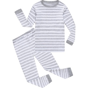 image:imageFamily Feeling Kids amp Toddler Boys Pajamas 2 Piece Pjs Set 100 Cotton SleepwearStripedF11