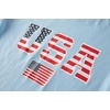 image:imageFamily Feeling Boys Short Sleeve Summer Crewneck Kids TShirts One Piece Girls TeeAmerican Flagblue