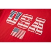 image:imageFamily Feeling Boys Short Sleeve Summer Crewneck Kids TShirts One Piece Girls TeeAmerican Flagred