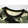 image:imageFamily Feeling Boys Short Sleeve Summer Crewneck Kids TShirts One Piece Girls TeeCamo Green