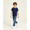 image:imageFamily Feeling Boys Short Sleeve Summer Crewneck Kids TShirts One Piece Girls TeeNavy