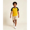 image:imageFamily Feeling Boys Short Sleeve Summer Crewneck Kids TShirts One Piece Girls TeeRaglanYellow