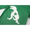 image:imageFamily Feeling Boys Short Sleeve Summer Crewneck Kids TShirts One Piece Girls TeeSt Patricks Dinolong