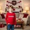 image:imageFamily Feeling Boys Short Sleeve Summer Crewneck Kids TShirts One Piece Girls TeeValentinelong