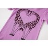 image:imageFamily Feeling Giraffe Little Girls Short Pajamas 100 Cotton ClothesGiraffe892