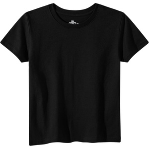 image:imageFamily Feeling Boys Short Sleeve Summer Crewneck Kids TShirts One Piece Girls TeeBlack