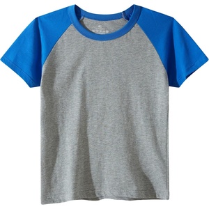 image:imageFamily Feeling Boys Short Sleeve Summer Crewneck Kids TShirts One Piece Girls TeeRaglanGrey