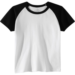 image:imageFamily Feeling Boys Short Sleeve Summer Crewneck Kids TShirts One Piece Girls TeeRaglanWhite
