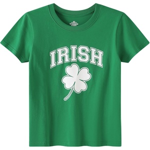 image:imageFamily Feeling Boys Short Sleeve Summer Crewneck Kids TShirts One Piece Girls TeeSt Patricks Clovershort