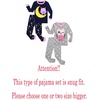 image:imageFamily Feeling Kids amp Toddler Girls Boys Pajamas 2 Piece Pjs Set 100 Cotton Sleepwear4piecepurplegreyowl2022