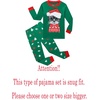 image:imageFamily Feeling Kids amp Toddler Girls Boys Pajamas 2 Piece Pjs Set 100 Cotton SleepwearChristmasCat