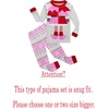 image:imageFamily Feeling Kids amp Toddler Girls Boys Pajamas 2 Piece Pjs Set 100 Cotton SleepwearChristmasElfF1