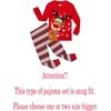image:imageFamily Feeling Kids amp Toddler Girls Boys Pajamas 2 Piece Pjs Set 100 Cotton SleepwearChristmasRedReindeerA6